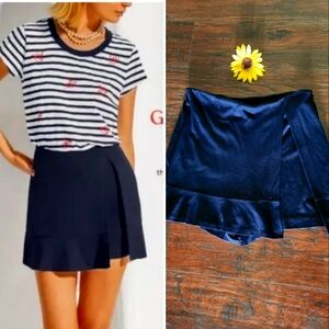 CAbi Navy Blue Skort